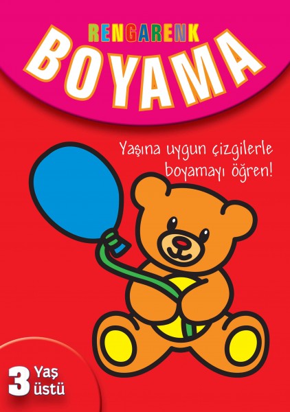 Rengarenk Boyama 3 Yaş Üstü