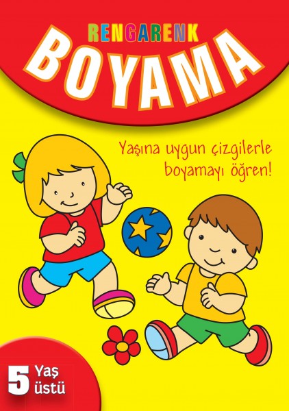 Rengarenk Boyama 5 Yaş Üstü