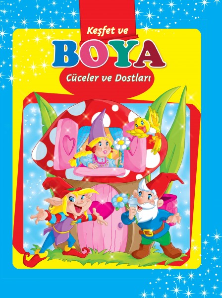 Cüceler ve Dostları Keşfet ve Boya