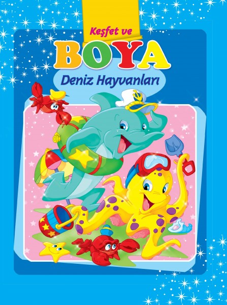 Deniz Hayvanları Keşfet ve Boya