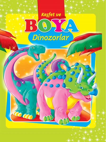 Dinozorlar Keşfet ve Boya
