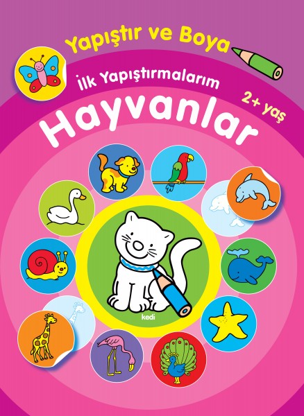 Yapıştır ve Boya İlk Yapıştırmalarım Hayvanlar