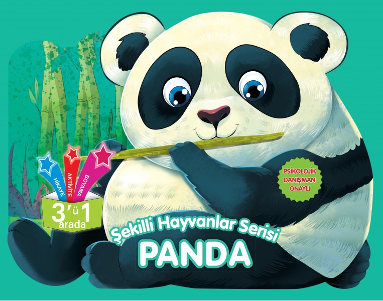 Şekilli Hayvanlar Serisi Panda