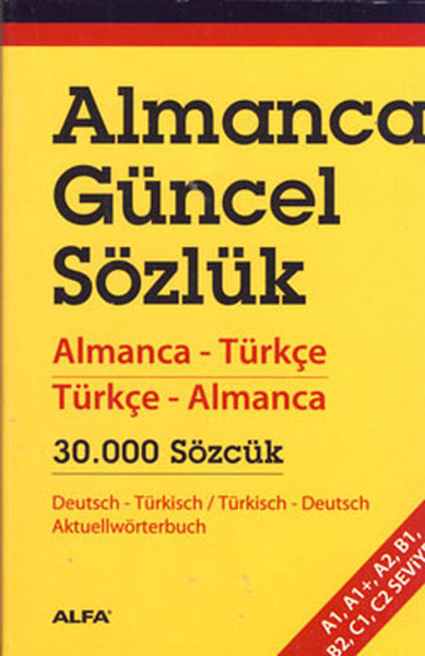 Almanca Güncel Sözlük 30.000 Sözcük