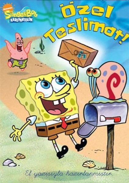 SüngerBob KarePantolon Okumaya Başlıyorum Özel Teslimat
