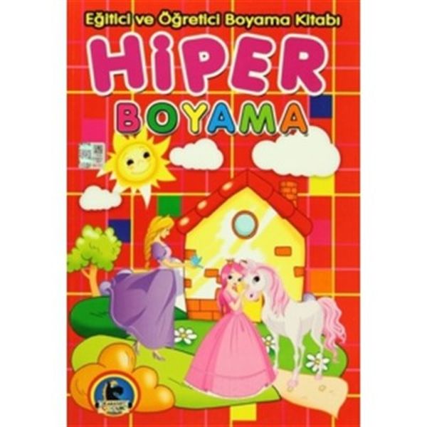 Hiper Boyama Eğitici ve Öğretici Boyama Kitabı