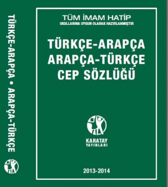 Karatay Türkçe Arapça Arapça Türkçe Cep Sözlüğü