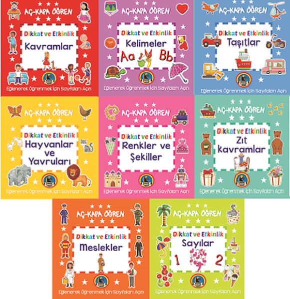Aç Kapa Öğren 8 Kitap