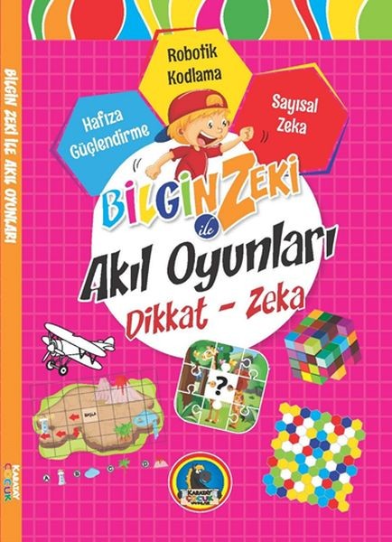 Bilgin Zeki ile Akıl Oyunları Dikkat Zeka Pembe Seri