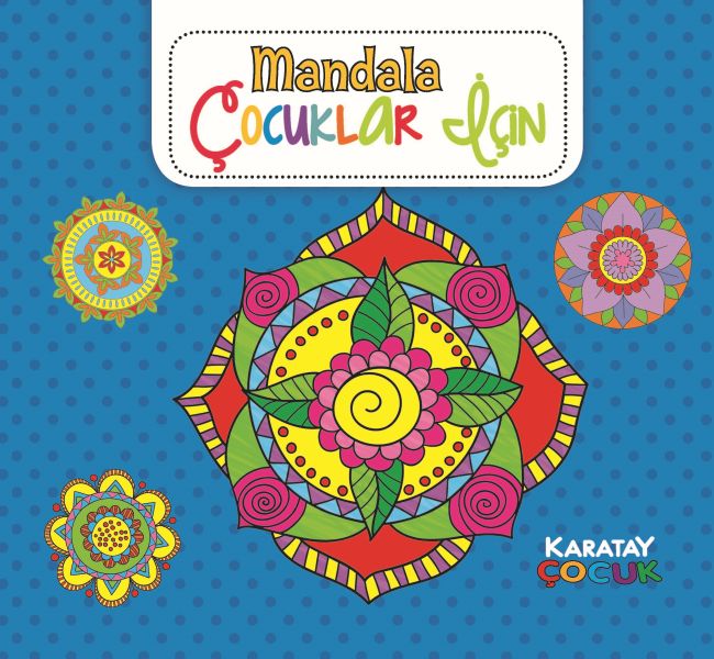 Mandala Çocuklar İçin Mavi