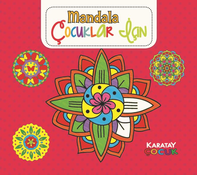 Mandala Çocuklar İçin Pembe