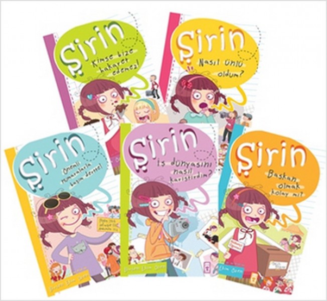 Şirin İş Başında 01 Set 5 Kitap Takım