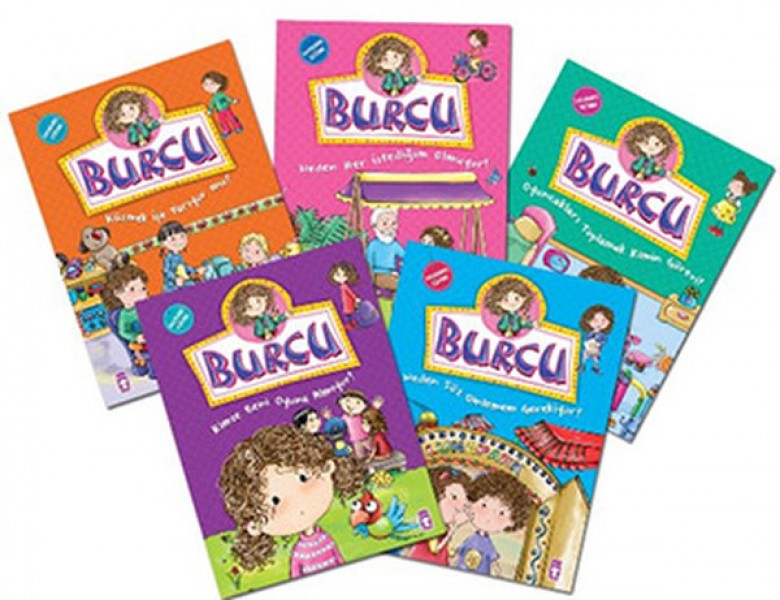 Burcu Hikayelerle Davranış Eğitimi 5 Kitap Set