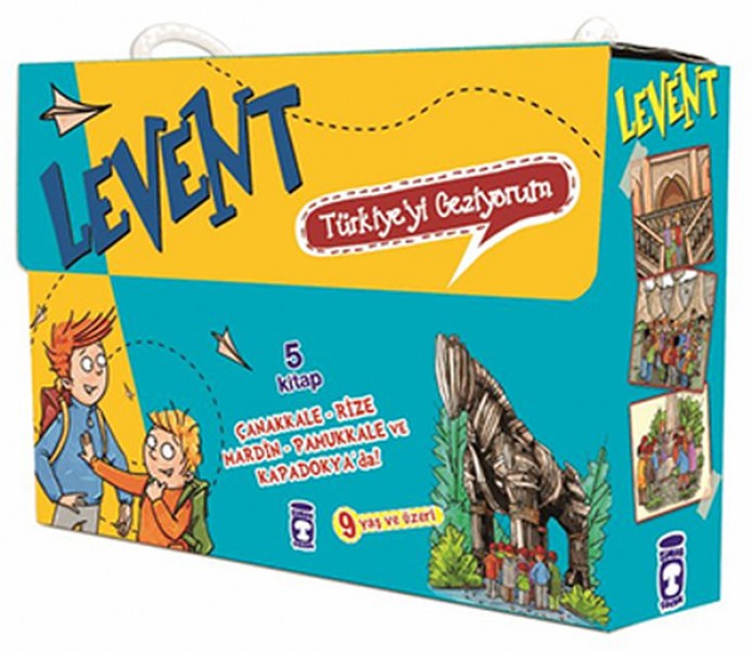 Levent Türkiye'yi Geziyorum 1 5 Kitap Takım