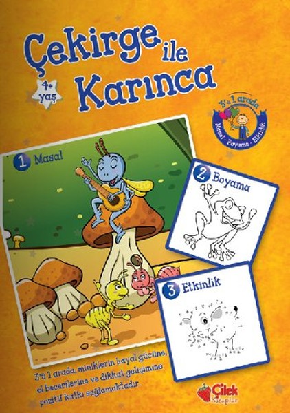 Çekirge ile Karınca Masal Boyama Etkinlik