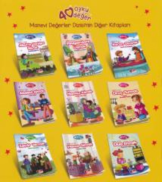 40 Öykü 40 Değer Manevi Değerler Dizisi 10 Kitap Takım