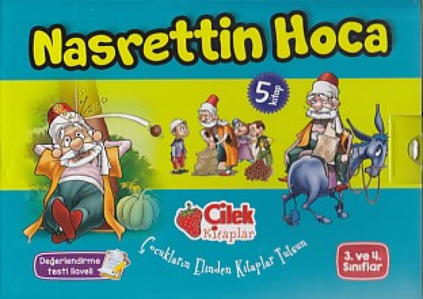 Nasrettin Hoca Serisi 5 Kitap Kutulu  3. ve 4. Sınıf