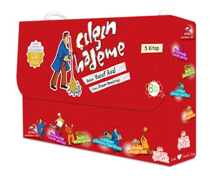 Çılgın Hademe Seti 5 Kitap