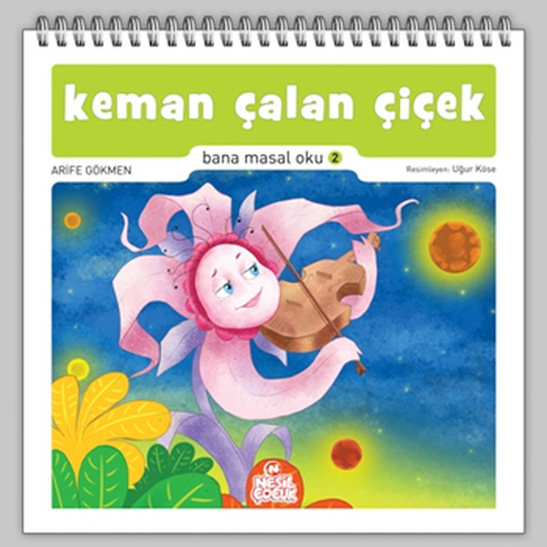 Keman Çalan Çiçek Bana Masal Oku 2