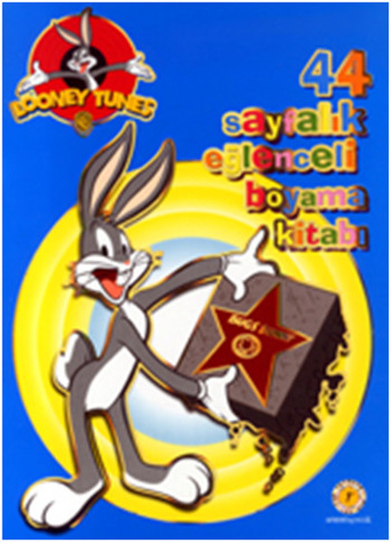 44 Sayfalık Eğlenceli Boyama Kitabı Bugs Bunny