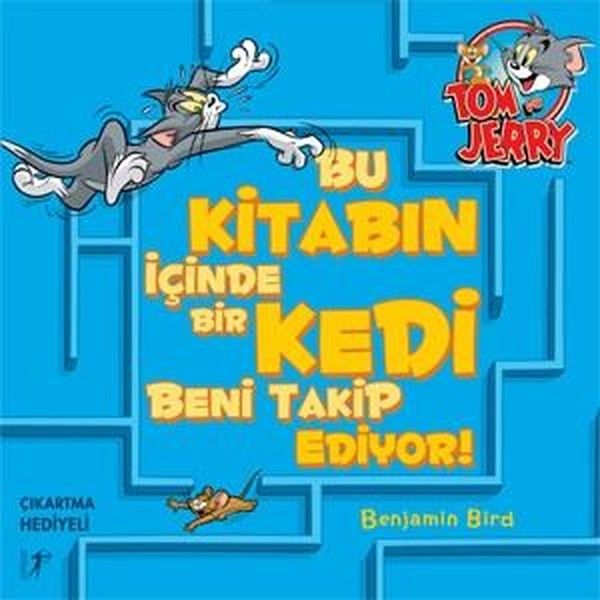 Tom ve Jerry Bu Kitabın İçinde Bir Kedi Beni Takip Ediyor