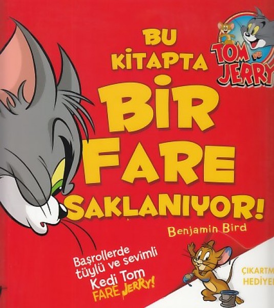 Tom ve Jerry Bu Kitapta Bir Fare Saklanıyor