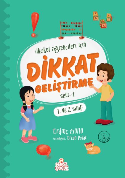 Dikkat Geliştirme Seti 1 1. ve 2. Sınıf İlkokul Öğrencileri İçin