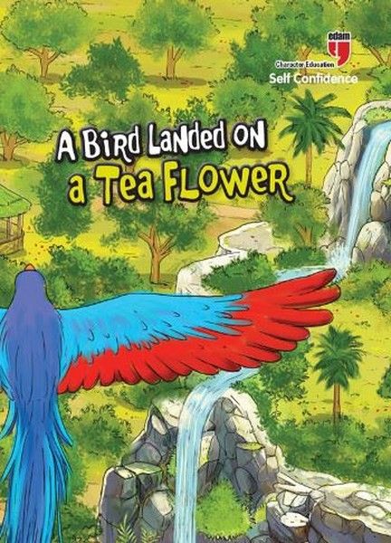 A Bird Landed on a Tea Flower Self Confidence