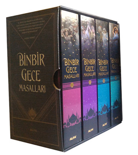 Binbir Gece Masalları Seti Kutulu 4 Kitap Takım
