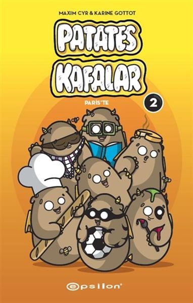 Patates Kafalar 2 Paris'te Ciltli