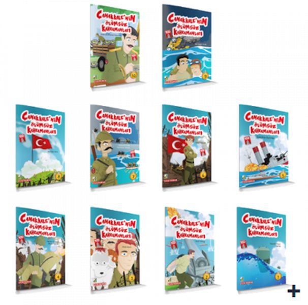 Çanakkalenin Ölümsüz Kahramanları 10 Kitap Takım