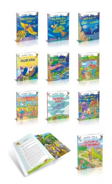 Zümrüdüanka Serisi 10 Kitap Takım