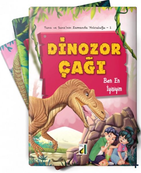 Tuna ve Suna'nın Zamanda Yolculuğu Dinozor Çağı 10 Kitap Takım