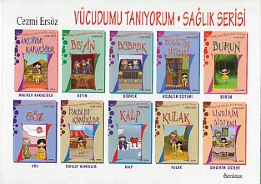 Vücudumu Tanıyorum Sağlık Serisi 10 Kitap