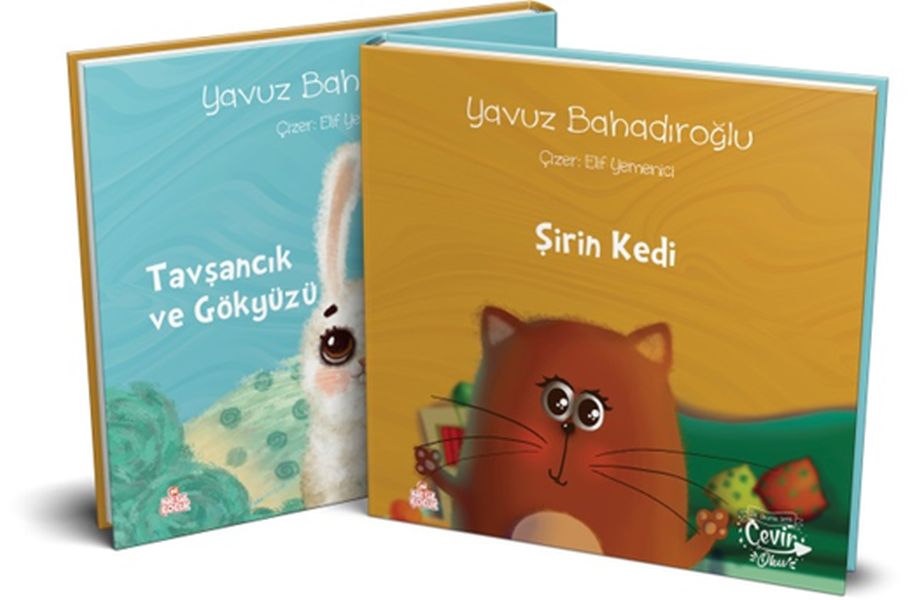 Çevir Oku Serisi 4 Şirin Kedi Tavşancık ve Gökyüzü