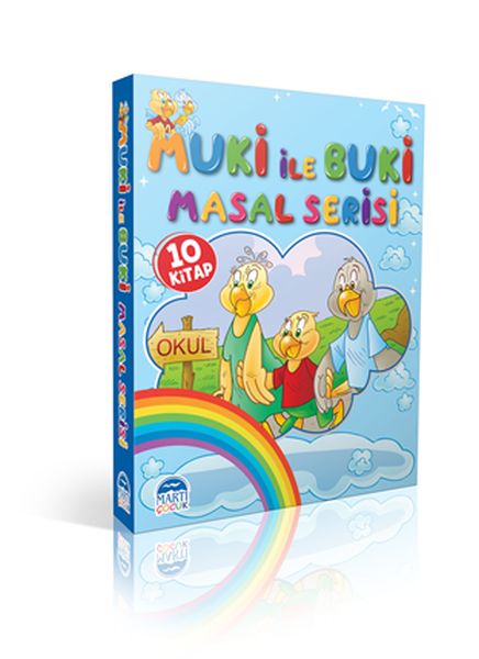 1. Sınıflar İçin Muki ile Buki Masal Serisi 10 Kitap