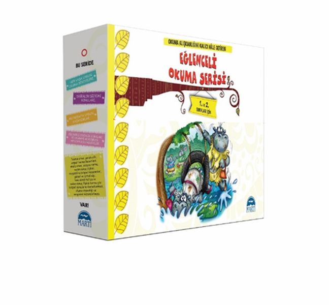 1. ve 2. Sınıflar İçin Eğlenceli Okuma Serisi Set 1 12 Kitap