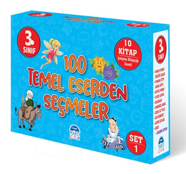 3. Sınıf 100 Temel Eserden Seçmeler Set 1