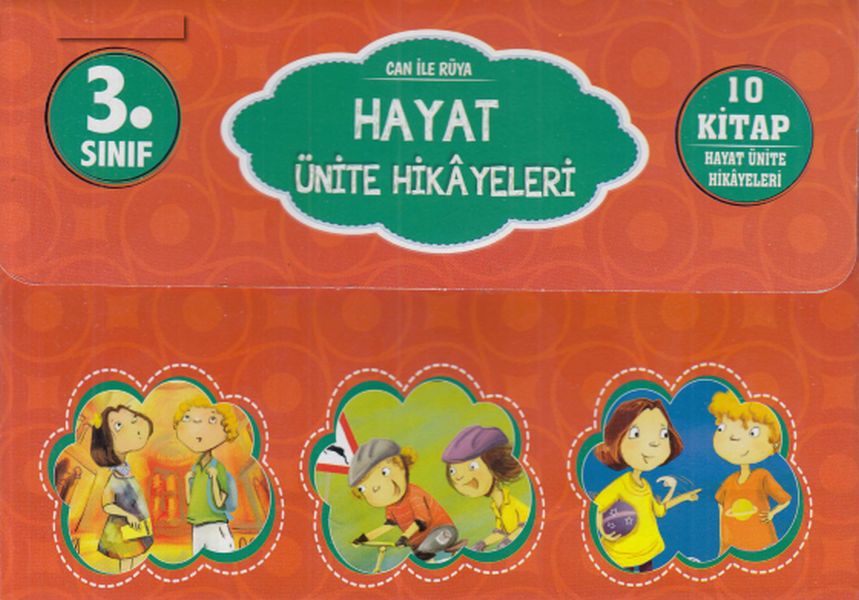 3. Sınıf Can İle Rüya Hayat Ünite Hikayeleri 10 Kitap Takım