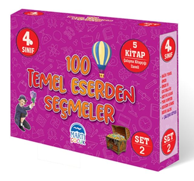 4. Sınıf 100 Temel Eserden Seçmeler Set 2