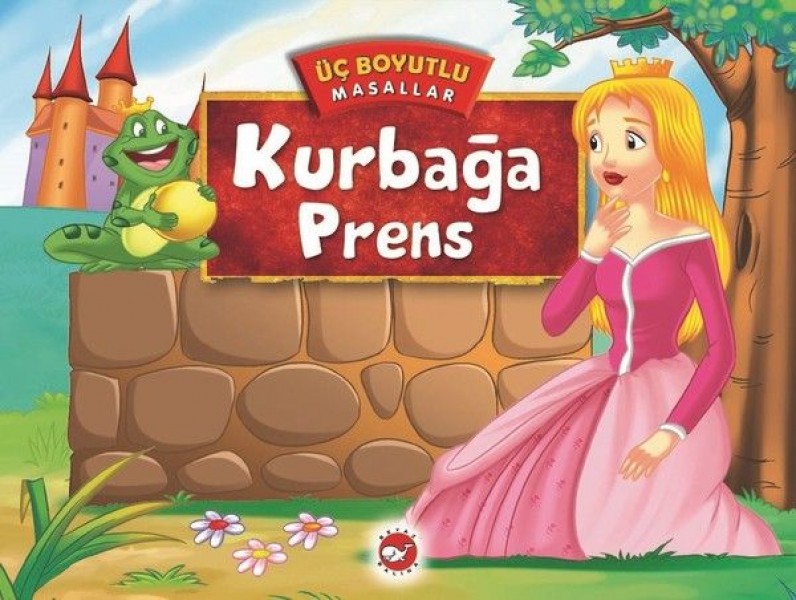 Üç Boyutlu Masallar Kurbağa Prens Ciltli