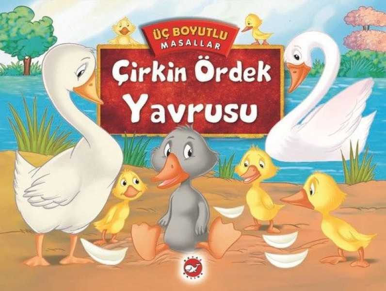 Üç Boyutlu Masallar Çirkin Ördek Yavrusu Ciltli