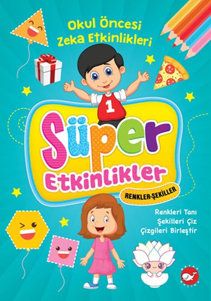 Süper Etkinlikler Renkler Şekiller