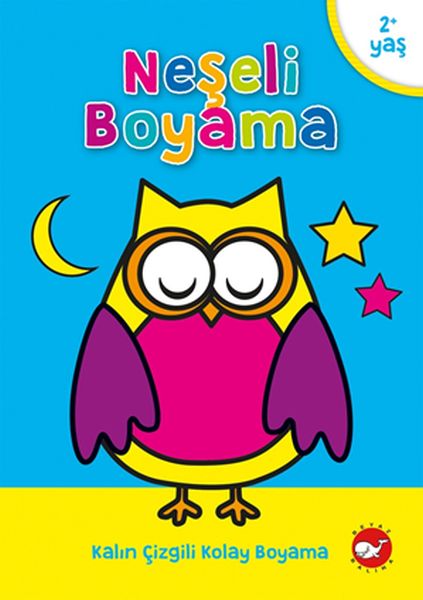 Neşeli Boyama Kalın Çizgili Kolay Boyama