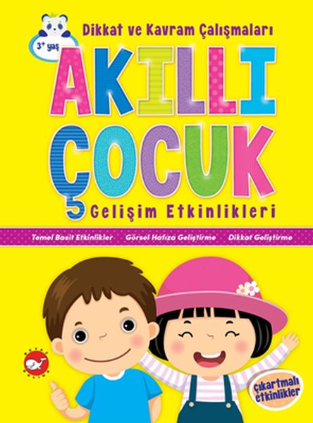 Akıllı Çocuk Gelişim Etkinlikleri Dikkat ve Kavram Çalışmaları Çıkartmalı Etkinlikler