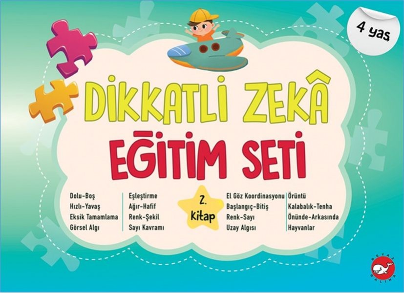 Dikkatli Zeka Eğitim Seti 2. Kitap 4 Yaş