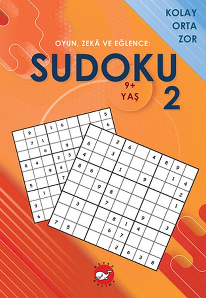 Oyun, Zeka ve Eğlence Sudoku 2 Kolay, Orta, Zor 9 Yaş