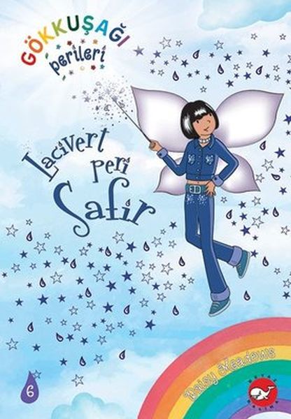 Lacivert Peri Safir Gökkuşağı Perileri 6