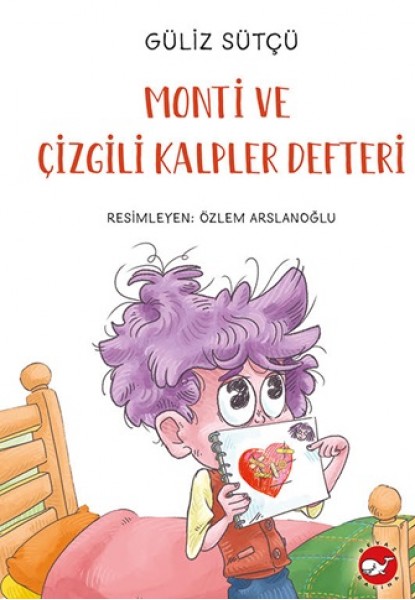 Monti Ve Çizgili Kalpler Defteri