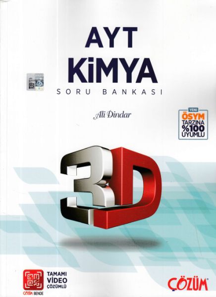3D AYT Kimya Soru Bankası Yeni